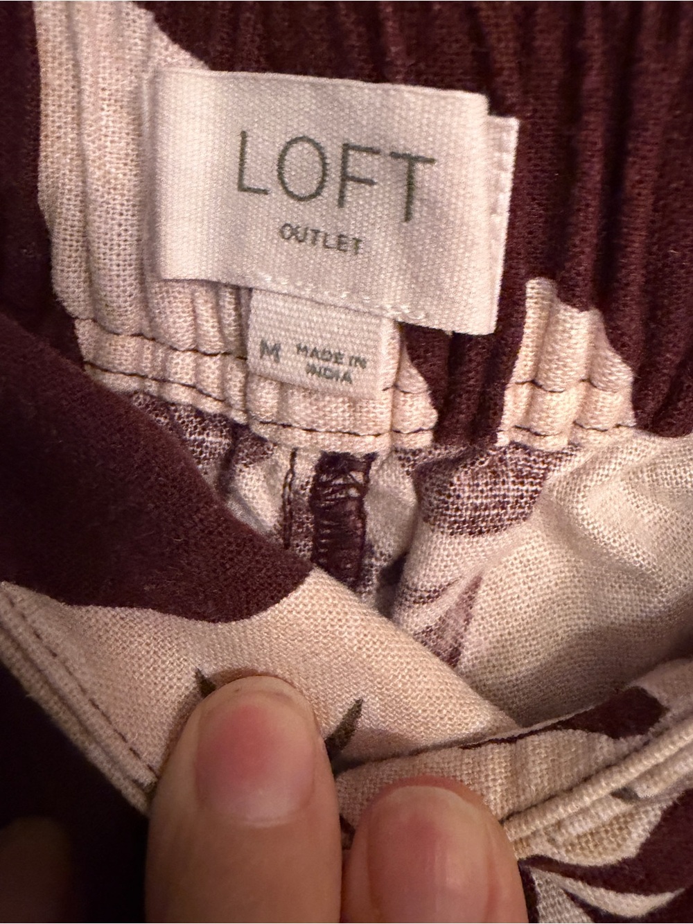 Floral linen pants - Picture 5 of 8